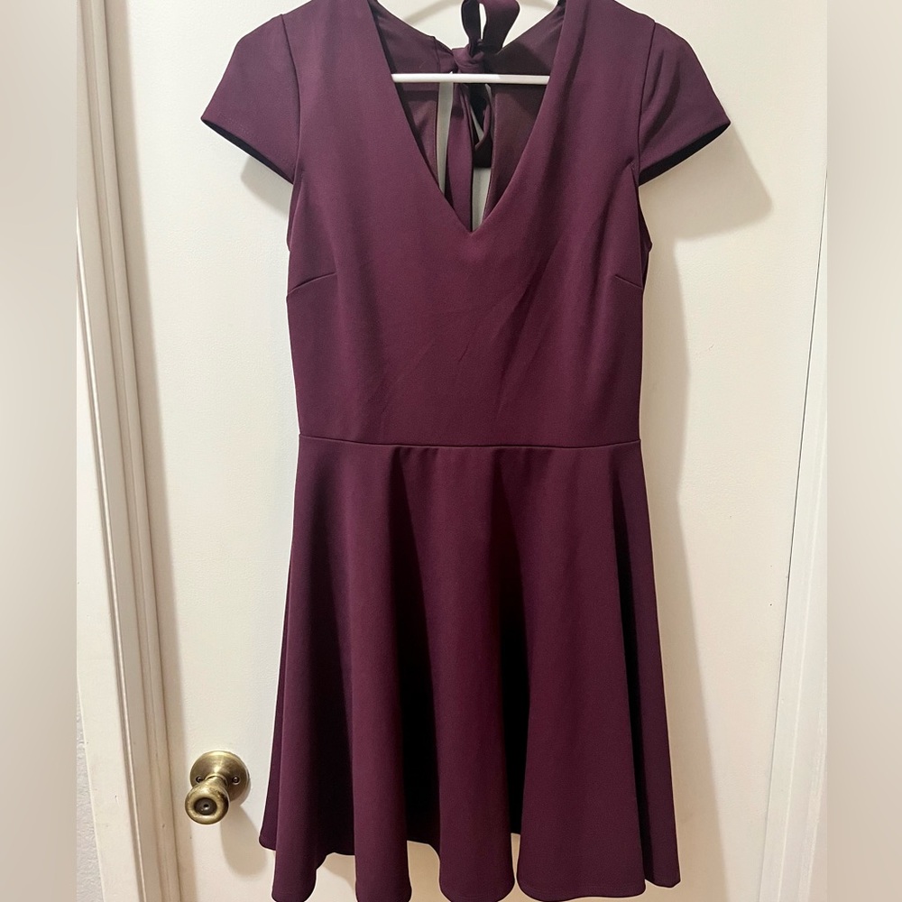 Juniors Plum Fun Dress Size 11/12 by B Darlin